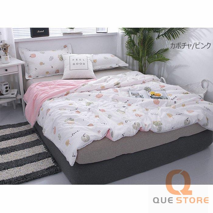 夏ふとん 肌掛け布団 子供用 夏布団 洗濯機OK 可愛い柄 肌触りいい 軽量 洗いざらし 冷房対策 通気性いい 夏用 春　秋　冬　肌布団 ブランケット |  | 10