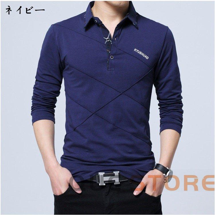 ゴルフウェア メンズ ゴルフシャツ 綿 ポロシャツトップス 大きい