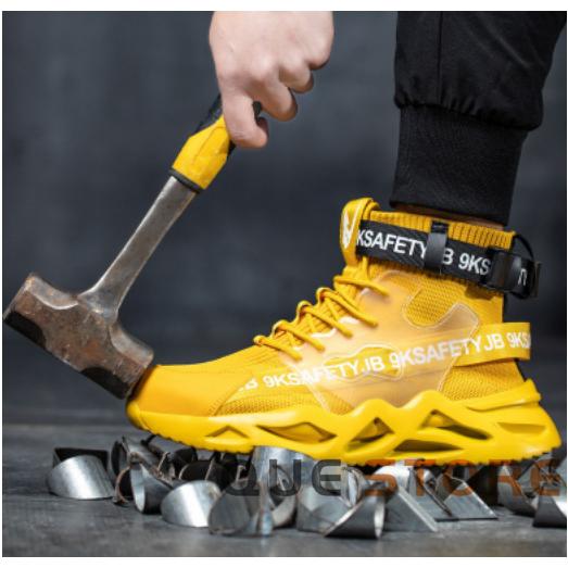 安全靴 作業靴 スニーカー メンズ セーフティー シューズ  ワーキングシューズ  おしゃれ カジュアル 春夏 四季　快適性 耐摩耗 防滑 高いグリップ性   衝撃吸収