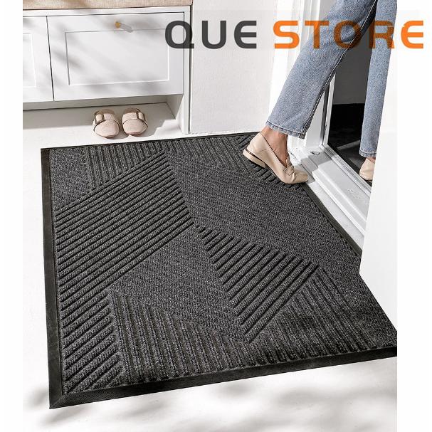 玄関マット 泥落としマット ドアマット 吸水 洗える 屋外 屋内 業務用 家庭用 滑り止め付き 大きい 大判 ラグマット エントランスマット 耐磨耗性 抗菌防臭 |  | 07