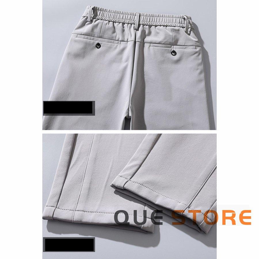 ゴルフウェア メンズ ゴルフパンツ 接触冷感 夏ズボン ウエストゴム