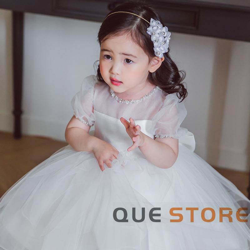 ドレス 女の子 ベビー服 子供服 キッズ フォーマル 結婚式 発表会 女の子用 子供 ドレス 子どもドレス プリンセス ベビードレス 女の子 80-150cm ベージュ |  | 01