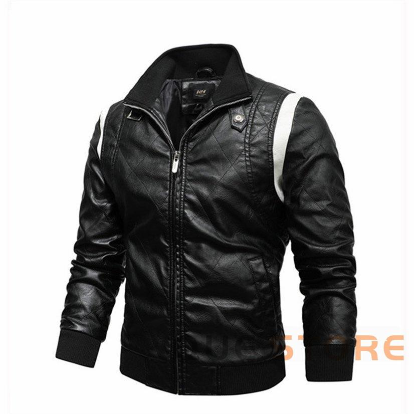 ライダースジャケット メンズ 革ジャケット puレザー バイク