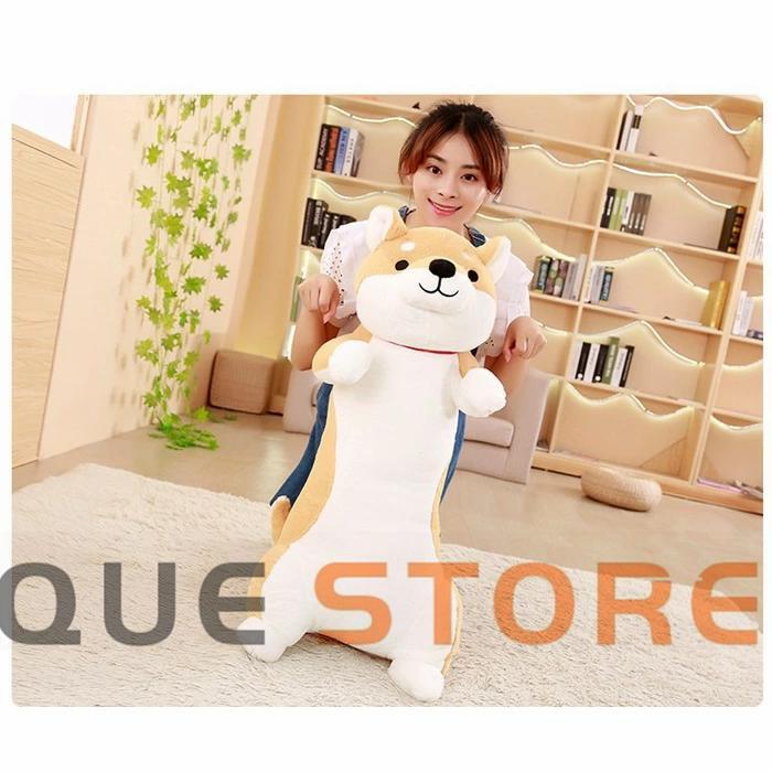 寝ぬいぐるみ 全2種類 黒柴 茶柴 犬 いぬ イヌ ぬいぐるみ 抱き枕 特大 かわいい ビッグ プレゼント おもちゃ 子供 ベッド 雑貨 お祝 誕生日 |  | 10