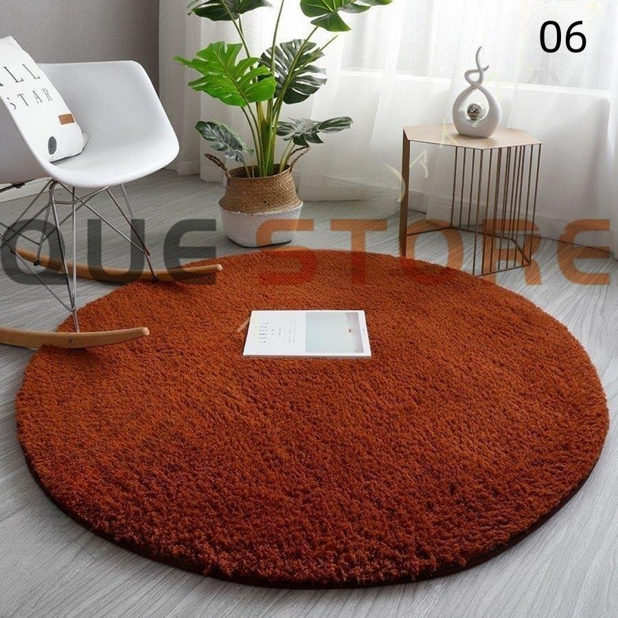 カーペット 円形 ラグ 丸い マット 滑り止め付 柔らかい ラグマット