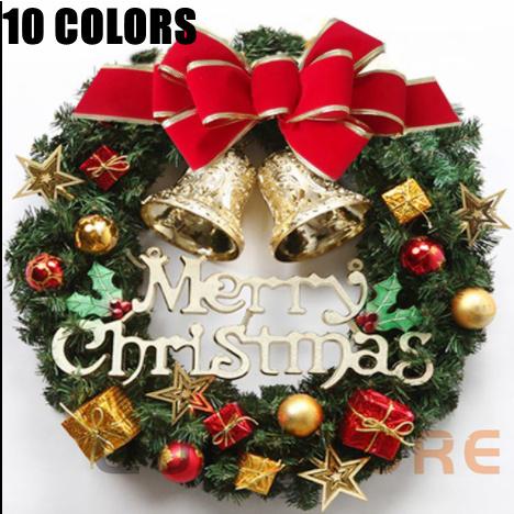 クリスマスリース クリスマス飾り付け 壁掛け飾り 玄関ドア 花 冬 手作り フラワーリース 造花 花輪 ガーデニング