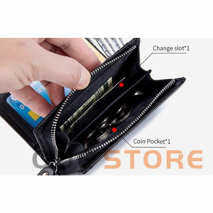 財布 メンズ 牛革 二つ折り財布 さいふ 多機能 大容量 カード入れ 小銭入れ サイフ さいふ スキミング防止 男性 プレゼント 　　敬老の日 |  | 03