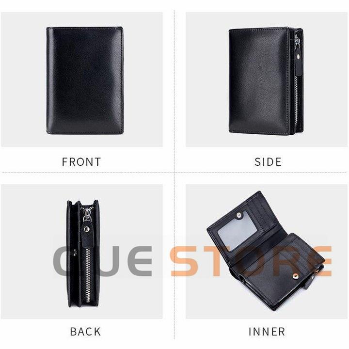 財布 メンズ 牛革 二つ折り財布 さいふ 多機能 大容量 カード入れ 小銭入れ サイフ さいふ スキミング防止 男性 プレゼント 　　敬老の日 |  | 04