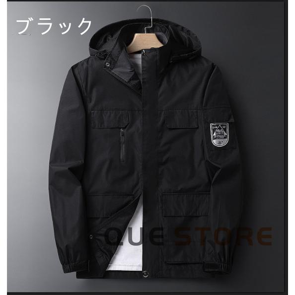 マウンテンパーカー メンズ アウトドア ライダースジャケット ウェア アウター 防風 防水 マウンテンパーカー メンズ アウトドア 暖かい 防寒  春秋服 |  | 10