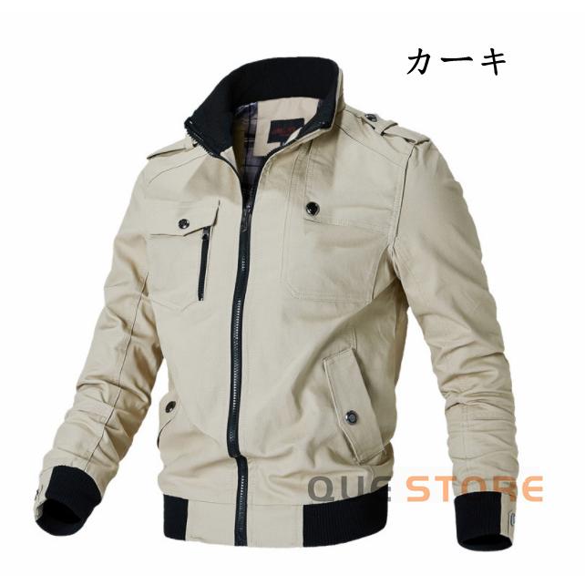 バイクウェア ジャケット メンズ ミリタリージャケット ブルゾン