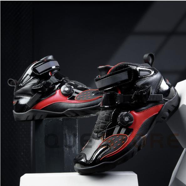バイクシューズ レーシングブーツ ライディングブーツ オートバイ靴