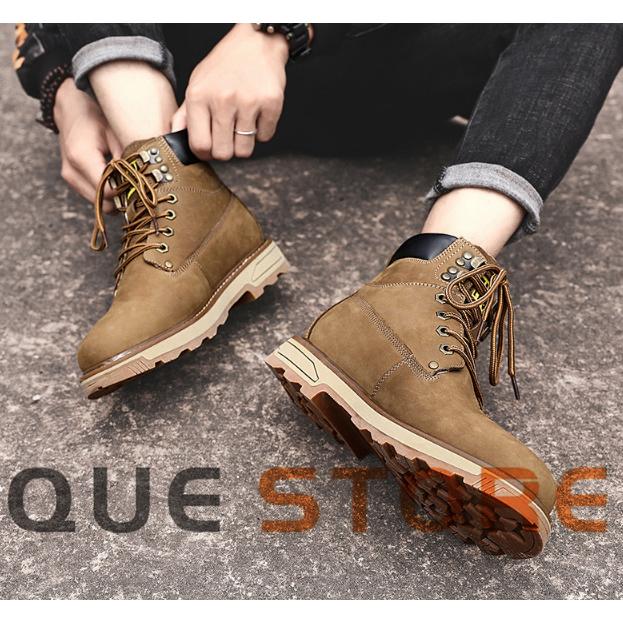 ブーツ メンズ ワークブーツ 本革 ショートブーツ 高級感 ミリタリー