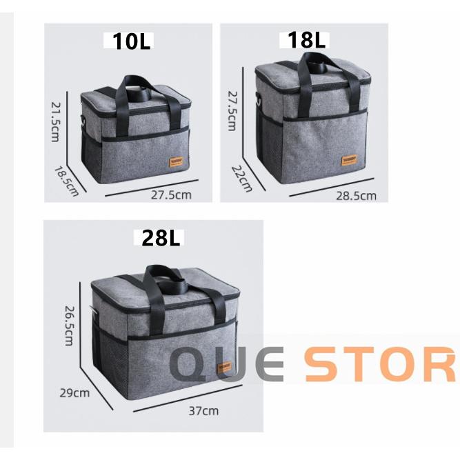 保冷バッグ クーラーバッグ アウトドア 10L 18L 28L 保冷 保温 両用 大
