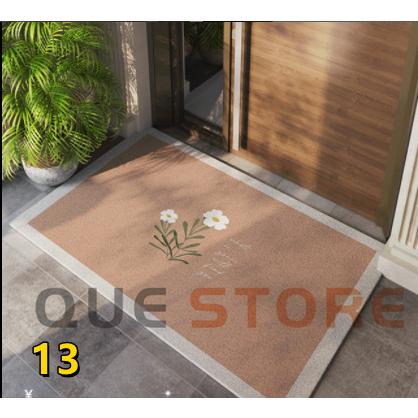 玄関マット 泥落とし 屋外 屋内 PVC ビニール おしゃれ 無地 北欧風 　フロアマット ドアマット 大判 大きいサイズ 室外 室内 店舗用品 洗える 雨 雪 |  | 13