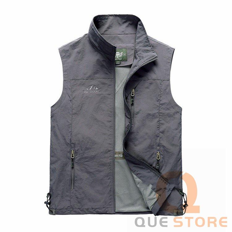 アウトドアベスト ベスト メンズ メッシュベスト 作業服 釣り 登山 アウトドアウェア 撥水 カジュアル 春夏　プレゼント |  | 01