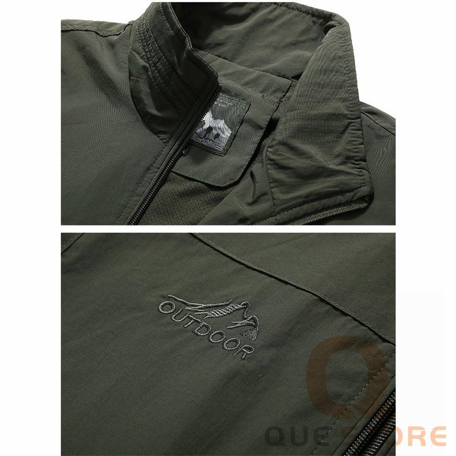 アウトドアベスト ベスト メンズ メッシュベスト 作業服 釣り 登山 アウトドアウェア 撥水 カジュアル 春夏　プレゼント |  | 08