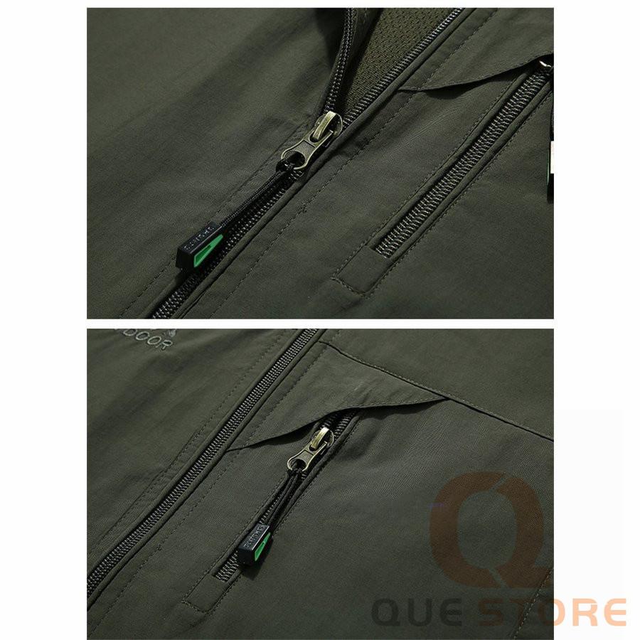 アウトドアベスト ベスト メンズ メッシュベスト 作業服 釣り 登山 アウトドアウェア 撥水 カジュアル 春夏　プレゼント |  | 09