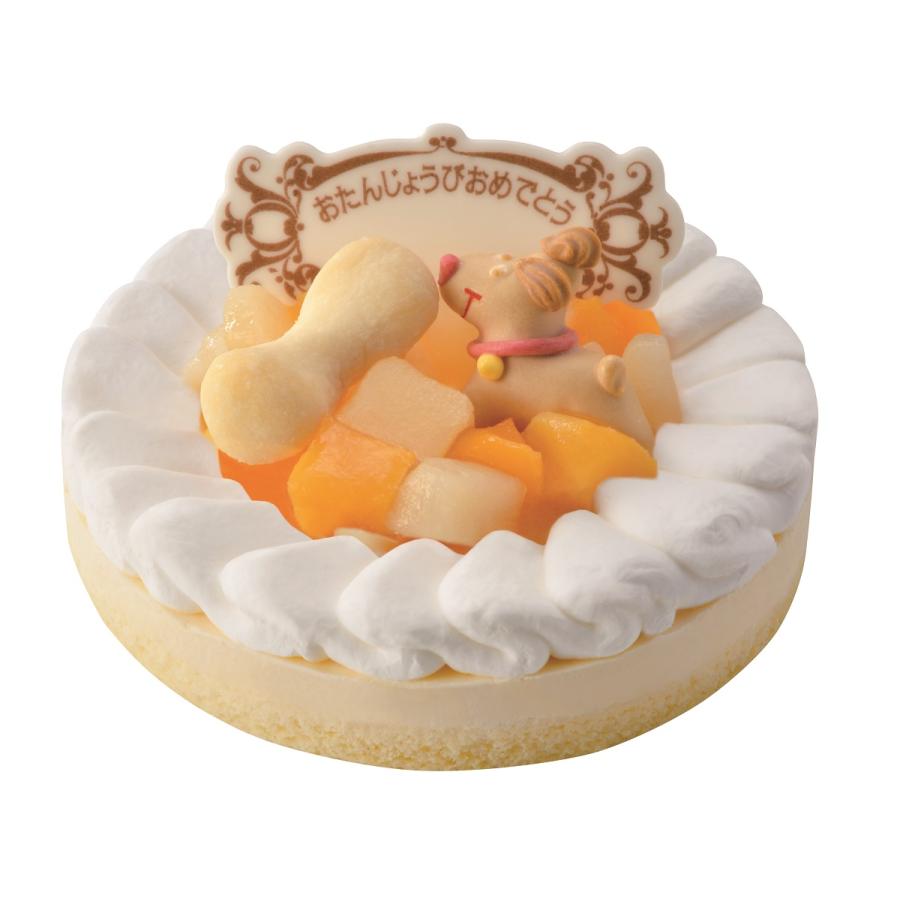 犬用 いぬ用 Dog cake プレートキャンドル付！　誕生日ケーキ レアチーズ ペットケーキ バースデーケーキ |  | 01