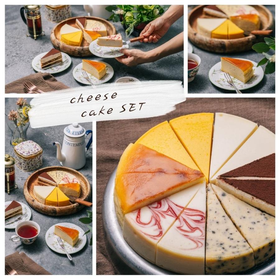 チーズケーキ大好き！ 6種のチーズフロマージュケーキセット 7号 21.0