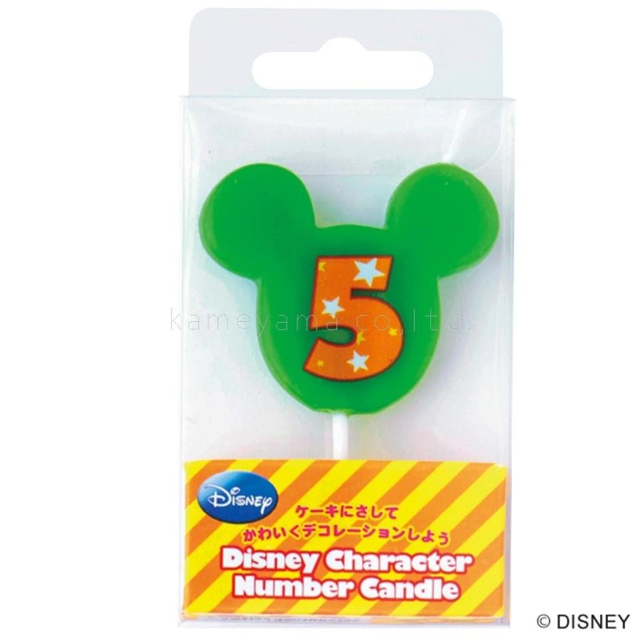 101円 割り引き Kameyama Candle カメヤマ ディズニーキャラクターナンバーキャンドル 5