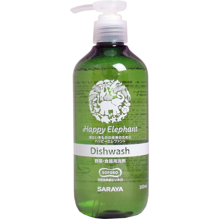 ナラヤ ハッピーエレファント 野菜 食器用洗剤 リフレッシュ 本体 ３００ｍＬ | 