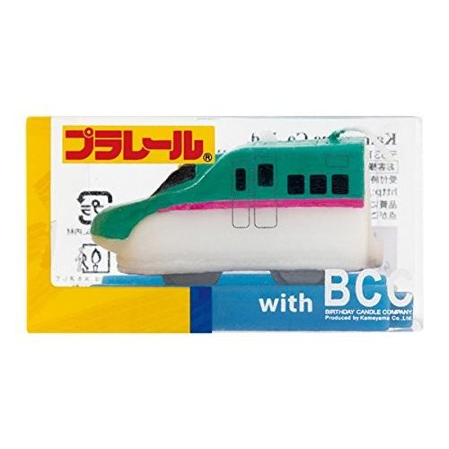 新幹線大好き！　プラレール　キャンドル E5系 新幹線はやぶさ　１個　(カメヤマキャンドル) | 