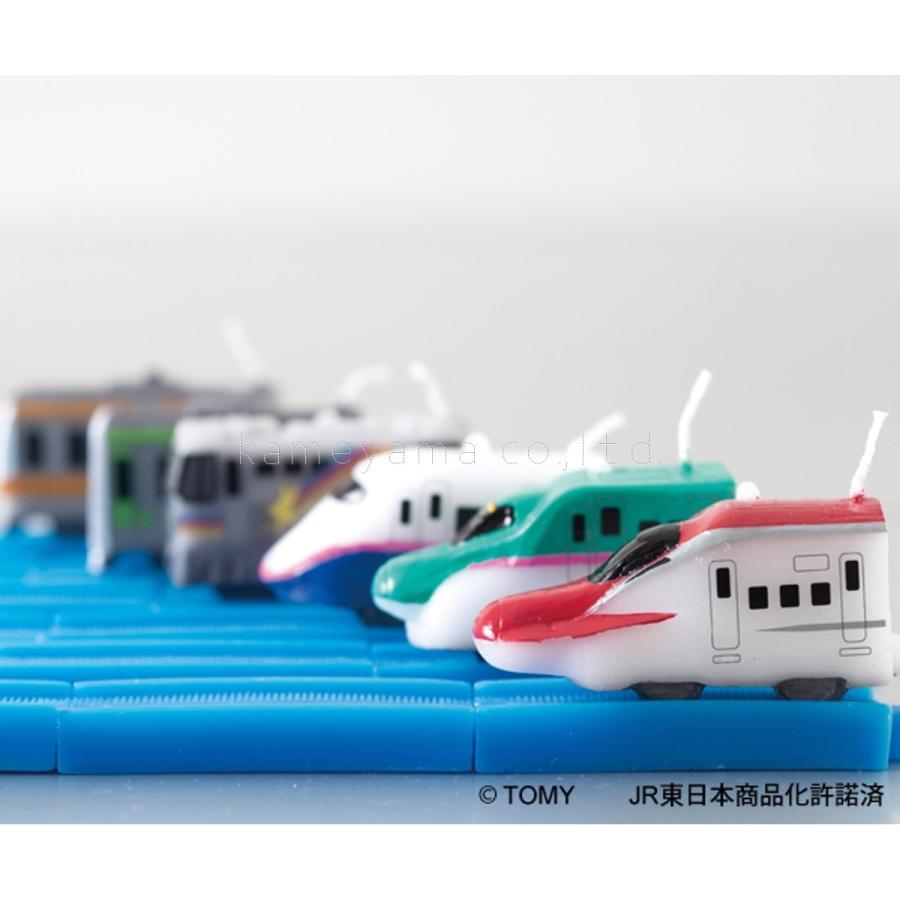 新幹線大好き！　プラレール　キャンドル E5系 新幹線はやぶさ　１個　(カメヤマキャンドル) |  | 03