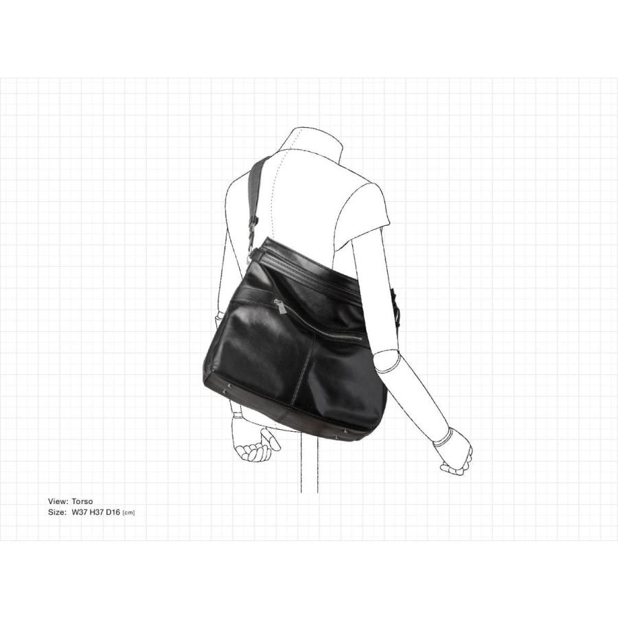 / aniary バッグ 01-09003dbr 2WAYショルダー ダークブラウン 国産(日本製) 【Gearslinger】