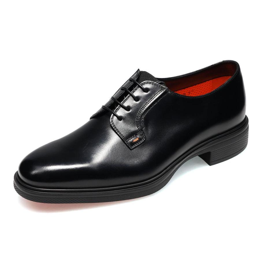 サントーニ メンズ ドレスシューズ プレーントゥダービーシューズ イタリア製 Santoni EASY 1170299321005の画像