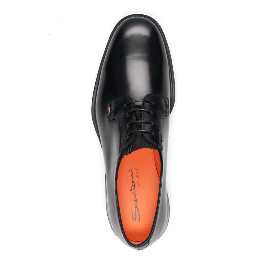 サントーニ メンズ ドレスシューズ プレーントゥダービーシューズ イタリア製 Santoni EASY 1170299321005の画像