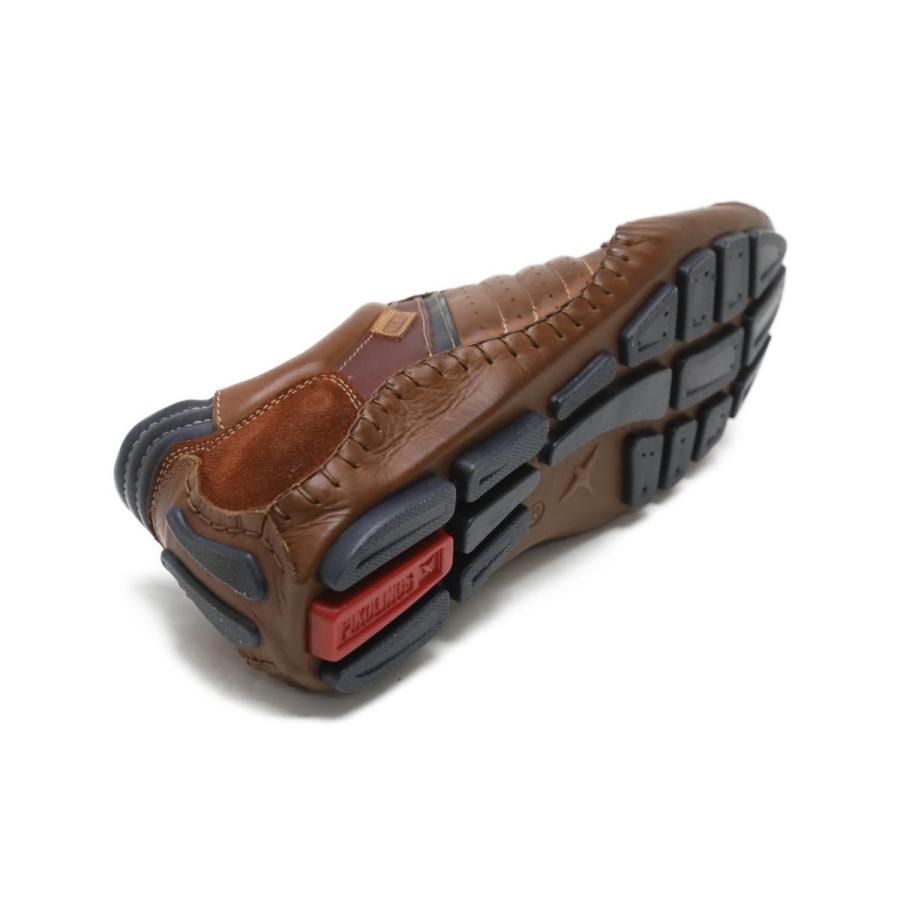 新品[サイズ交換片道無料]ピコリノス / PIKOLINOS メンズ カジュアルシューズ 15a-6092c1 フエンカラル/ドライビングスニーカー ホワイト ブルー ブラウン 自分で履ける