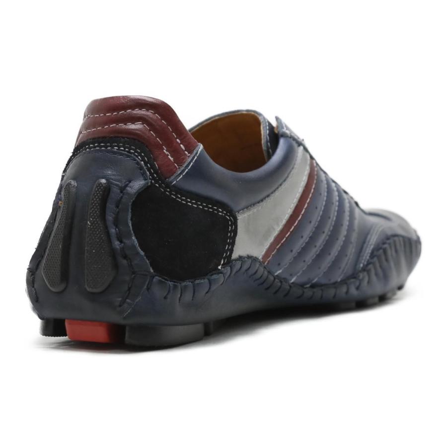 新品[サイズ交換片道無料]ピコリノス / PIKOLINOS メンズ カジュアルシューズ 15a-6092c1 フエンカラル/ドライビングスニーカー ホワイト ブルー ブラウン 自分で履ける