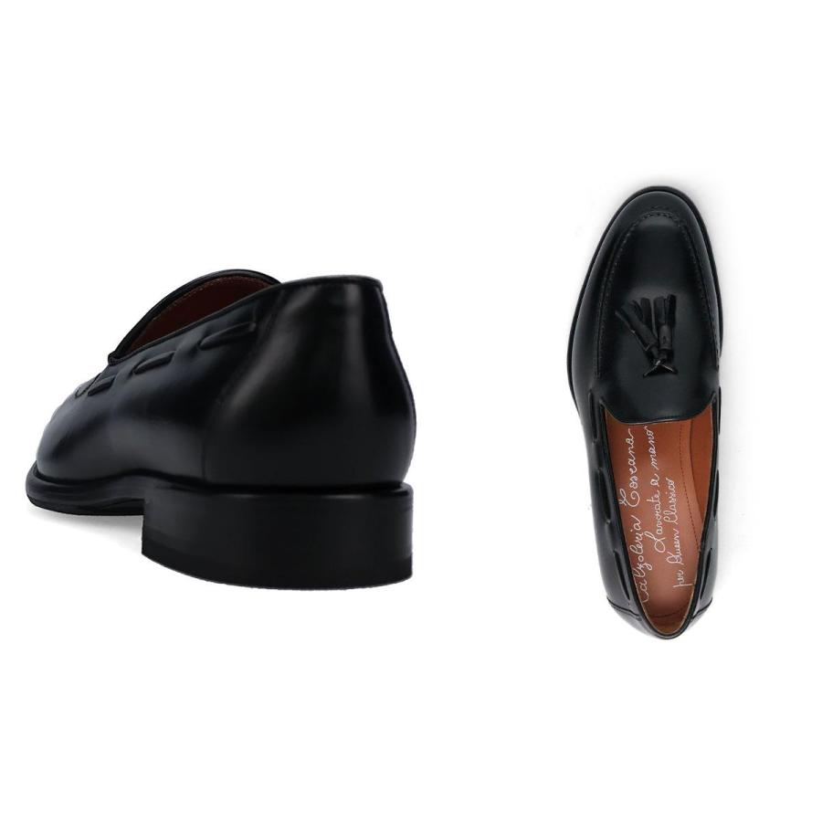 カルツォレリアトスカーナ　ビジネスシューズ　ローファー　革靴　黒　ブラック　良品 CALZOLERIA TOSCANA カルツォレリアトスカーナ メンズ ドレス