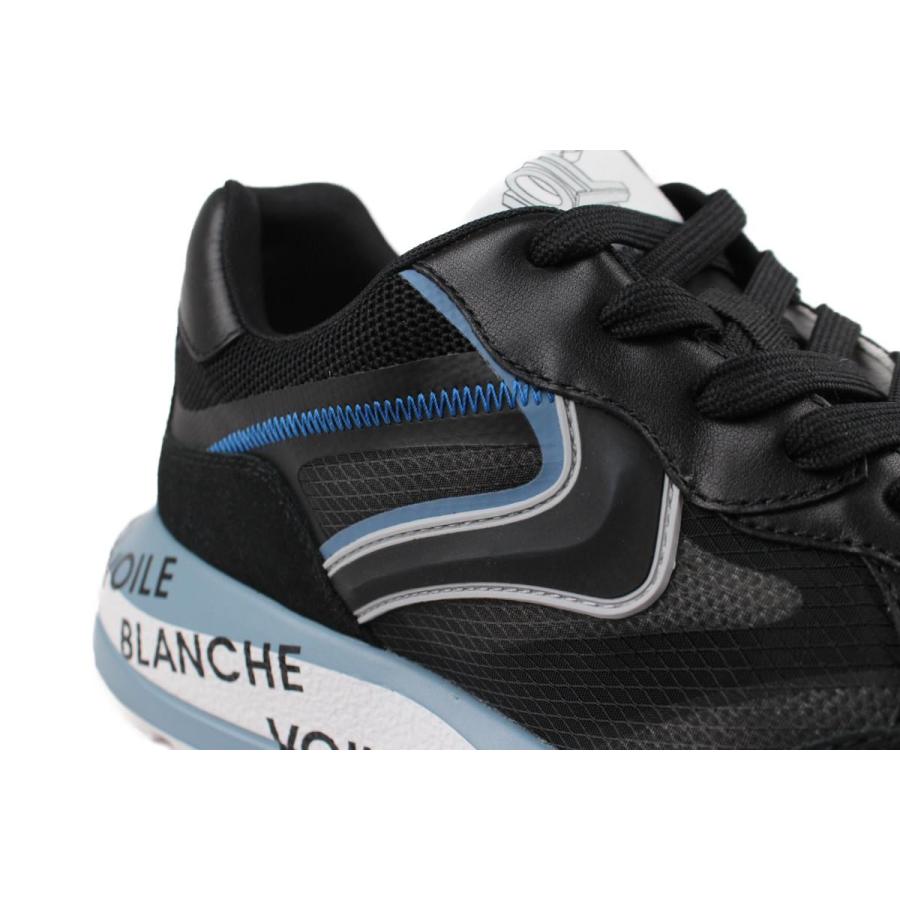 VOILE BLANCHE ボイルブランシェ メンズ スニーカー シャイン ブラック 