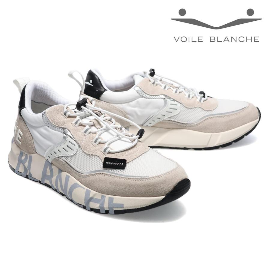 ボイルブランシェ メンズ スニーカー クラブ01クイック VOILE BLANCHE 2020006-01-1A01 2020006-01-1B30の画像