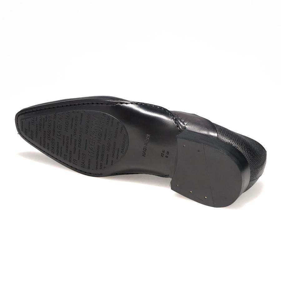 【クインクラシコ別注モデル】 マグナーニ MAGNANNI 革靴 プレーントゥ ミクスドメディア メンズ ドレスシューズ スペイン製 2026春夏新作 21396の画像