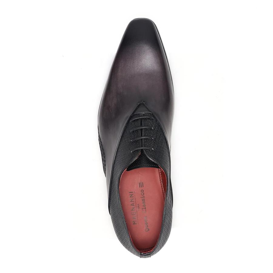 【クインクラシコ別注モデル】 マグナーニ MAGNANNI 革靴 プレーントゥ ミクスドメディア メンズ ドレスシューズ スペイン製 2026春夏新作 21396の画像