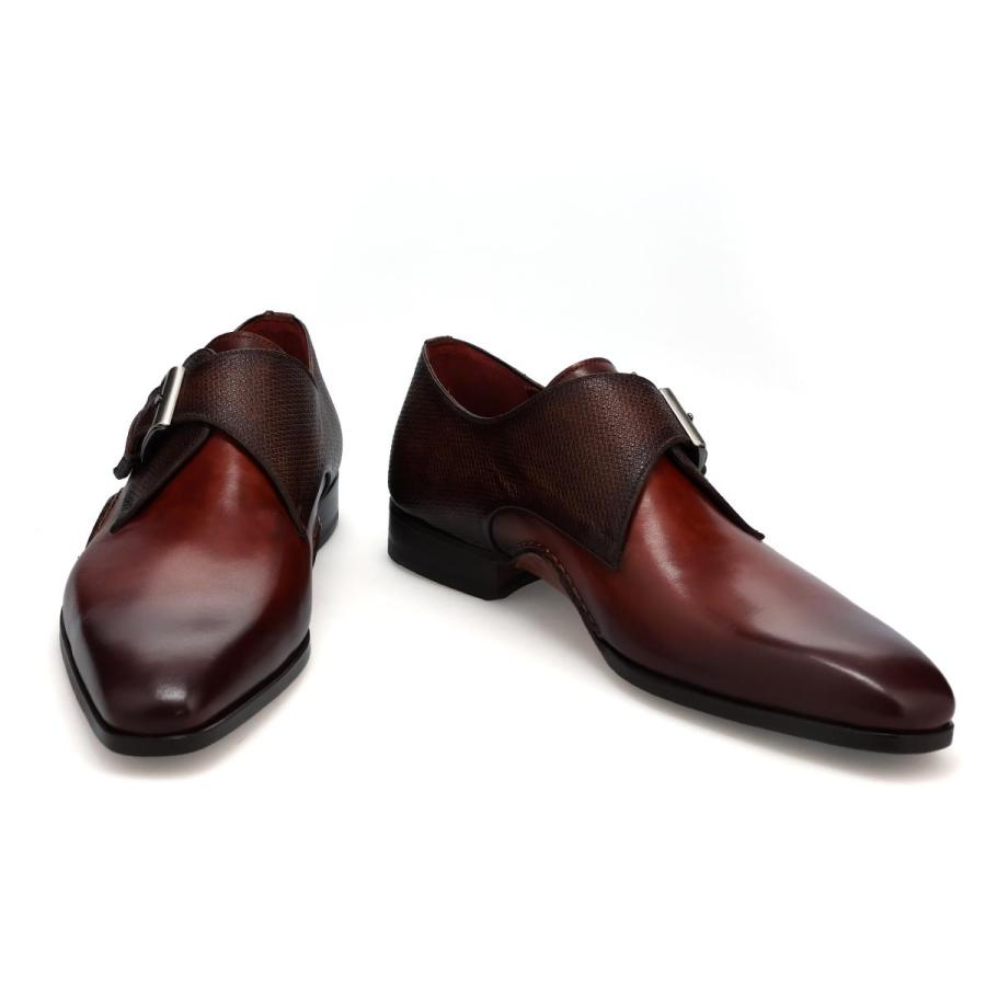 ​【スペイン製 美品】MAGNANNI マグナーニ シングルモンクストラップ スペイン製 美品】MAGNANNI マグナーニ シングルモンクストラップ