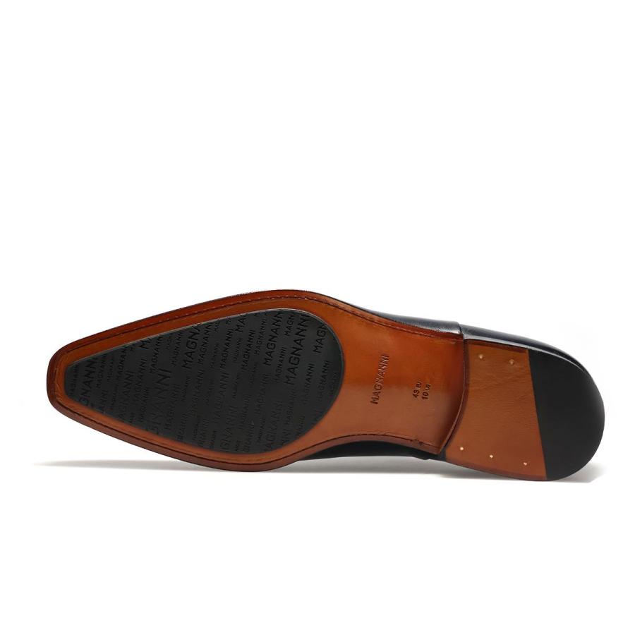 【クインクラシコ別注モデル】 マグナーニ MAGNANNI 革靴 内羽根ストレートチップ メンズ ドレスシューズ アズール スペイン製 2026春夏新作 23807の画像