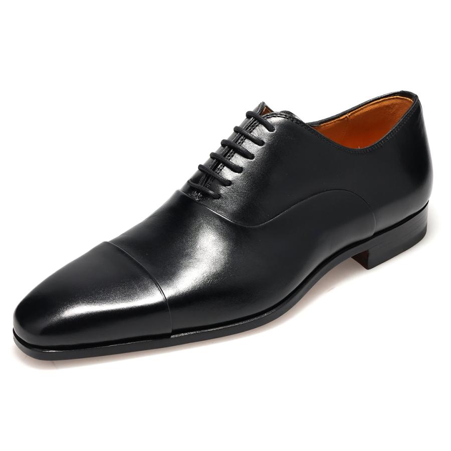 【クインクラシコ別注モデル】 マグナーニ MAGNANNI 革靴 内羽根ストレートチップ メンズ ドレスシューズ ブラックスペイン製 2026春夏新作 23807の画像
