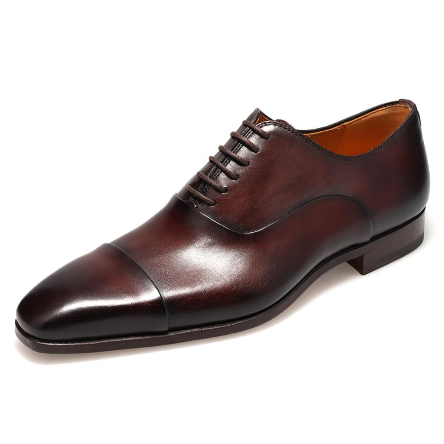 【クインクラシコ別注モデル】 マグナーニ MAGNANNI 革靴 内羽根ストレートチップ メンズ ドレスシューズ ブラウン スペイン製 2026春夏新作 23807の画像