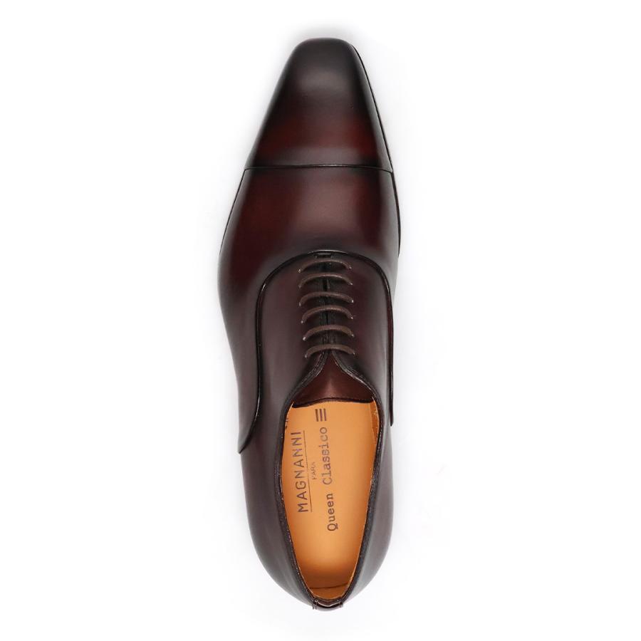 【クインクラシコ別注モデル】 マグナーニ MAGNANNI 革靴 内羽根ストレートチップ メンズ ドレスシューズ ブラウン スペイン製 2026春夏新作 23807の画像