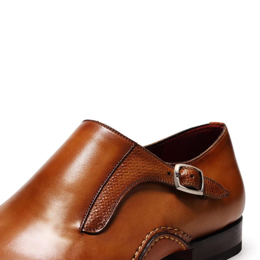 マグナーニ メンズ ドレスシューズ ミクスドメディア シングルモンク スペイン製 MAGNANNI 26304の画像