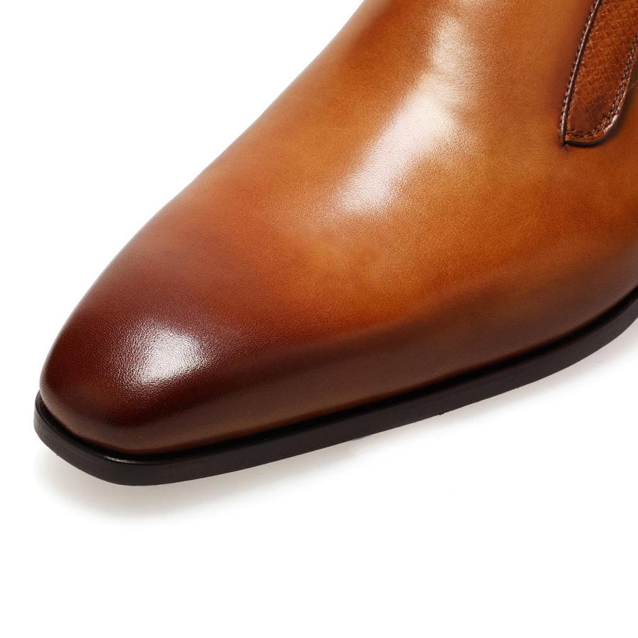 マグナーニ メンズ ドレスシューズ ミクスドメディア シングルモンク スペイン製 MAGNANNI 26304の画像