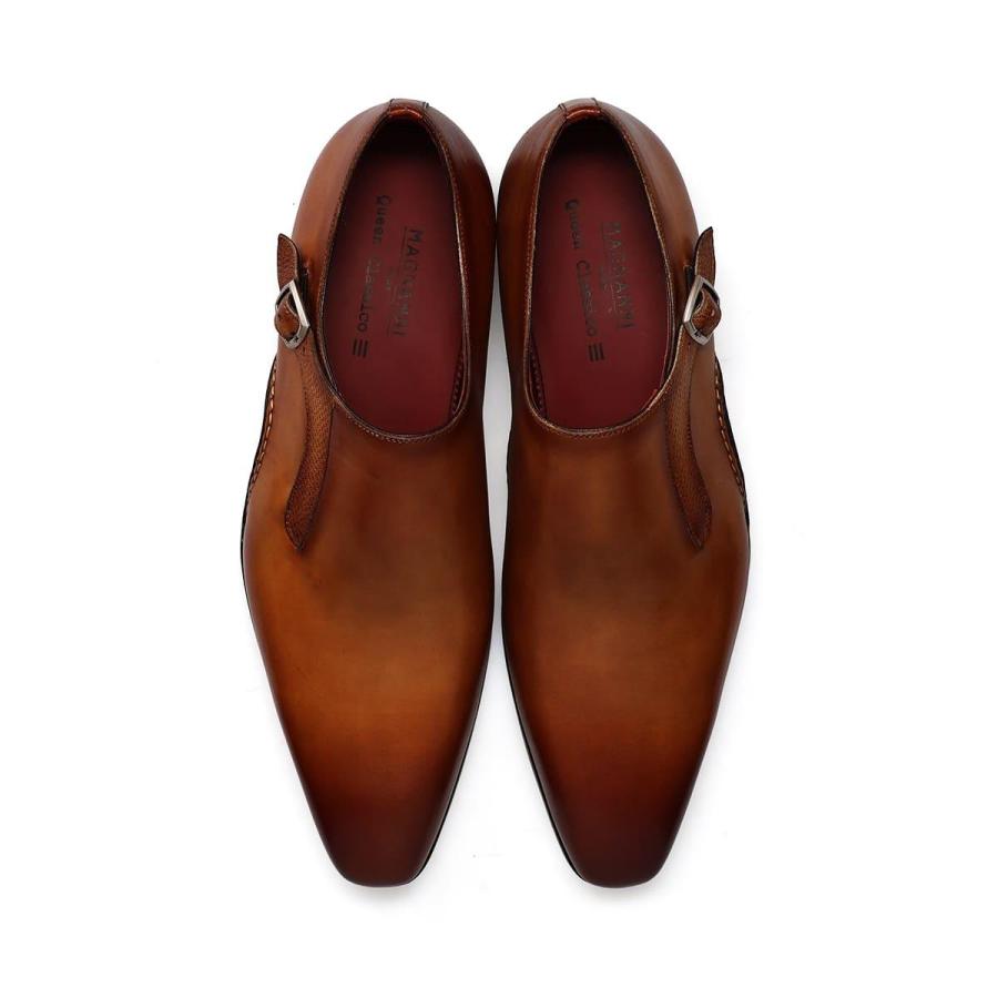 マグナーニ メンズ ドレスシューズ ミクスドメディア シングルモンク スペイン製 MAGNANNI 26304の画像