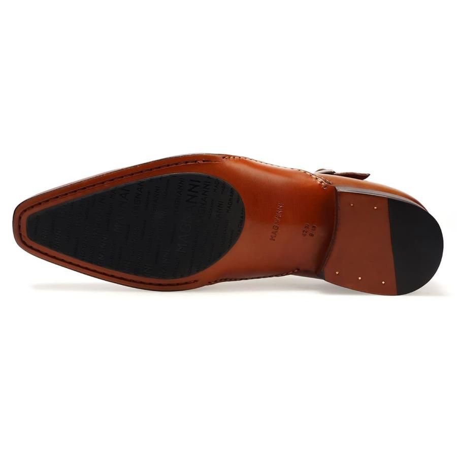 マグナーニ メンズ ドレスシューズ ミクスドメディア シングルモンク スペイン製 MAGNANNI 26304の画像