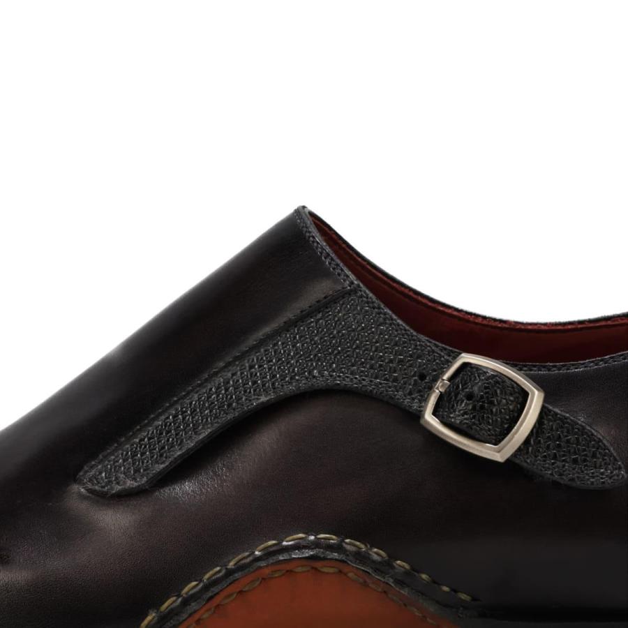 マグナーニ メンズ ドレスシューズ ミクスドメディア シングルモンク スペイン製 MAGNANNI 26304の画像