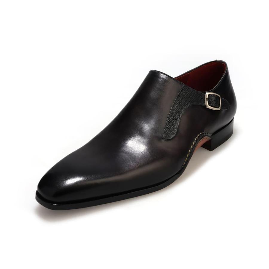 マグナーニ メンズ ドレスシューズ ミクスドメディア シングルモンク スペイン製 MAGNANNI 26304の画像