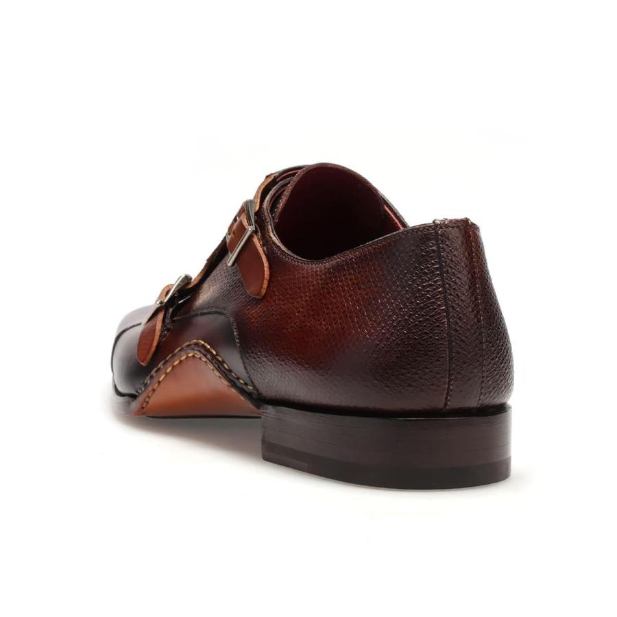 マグナーニ メンズ ドレスシューズ ミクスドメディア ダブルモンク スペイン製 MAGNANNI 26535の画像
