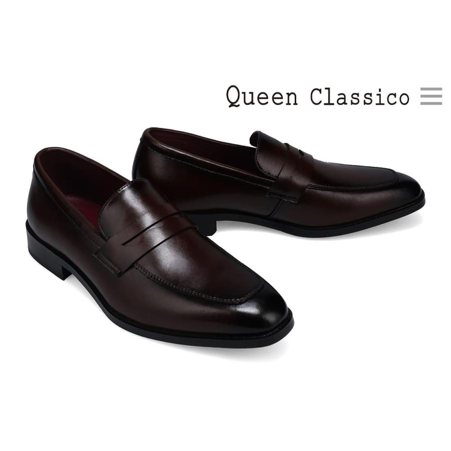 Queen Classico（クインクラシコ） ビジネスシューズ メンズ コイン